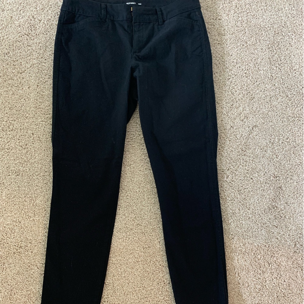 Old navy, black pixie dress pant, size 4